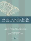 Cover image for As Birds Bring Forth the Sun